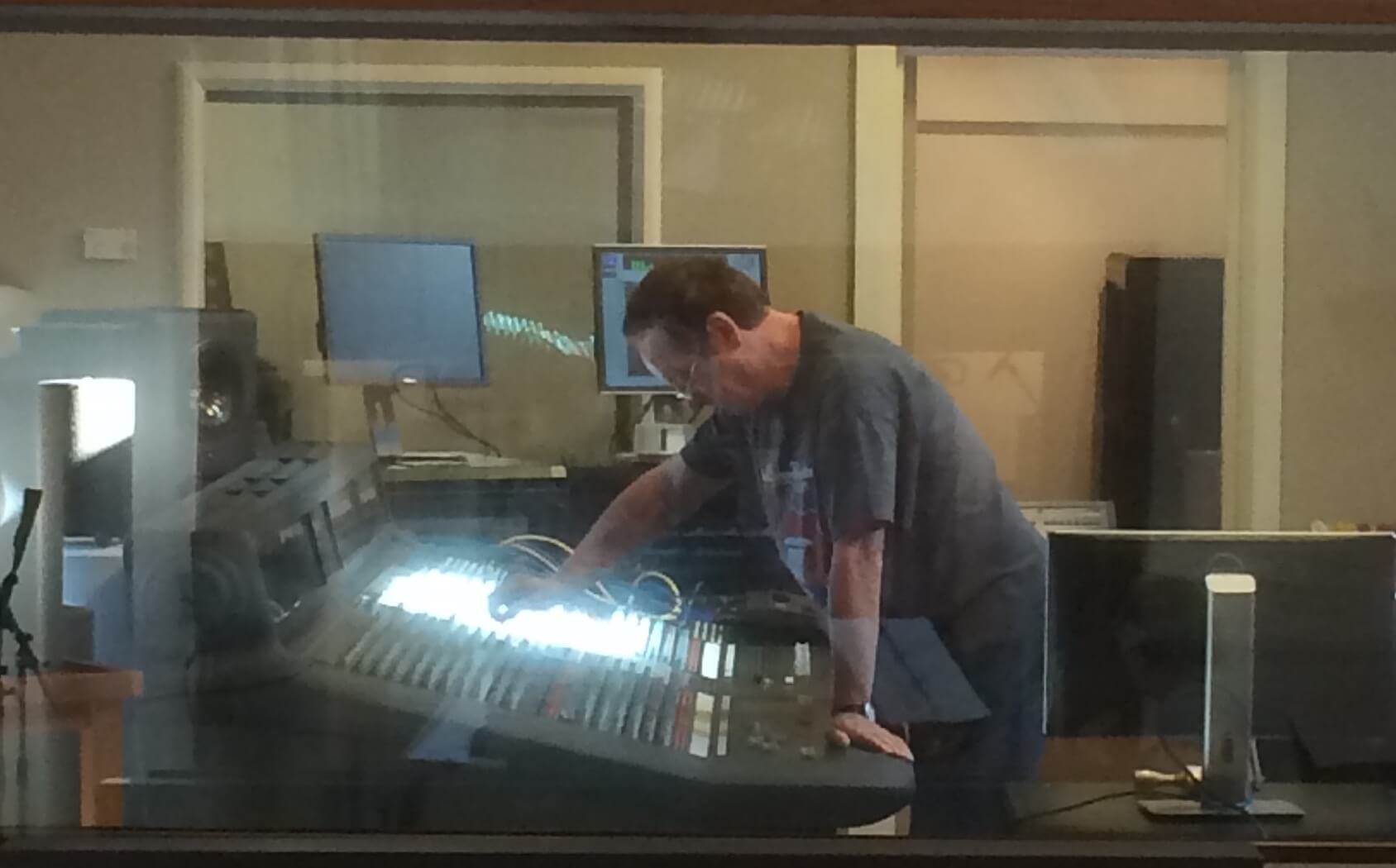 Dave in the Control Room